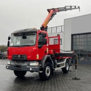 foto 4x4 Renault D12 250 + Palfinger PK