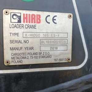 foto EUR6 Renault 6x4 Flatbed+ HR Hiab