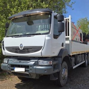 foto 6x4 Renault 32t +(2014) HIAB 188 radio
