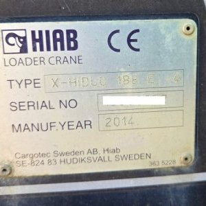 foto 6x4 Renault 32t +(2014) HIAB 188 radio